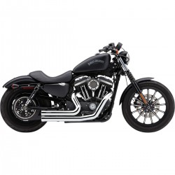SCARICHI MARMITTE COBRA SPEEDSTER 909 CORTI CROMATI HARLEY DAVIDSON XL SPORTSTER 2014-2022