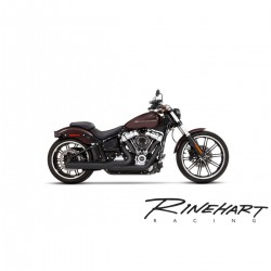 EXHAUST SYSTEMS RINEHART 2-1 3.5” BLACK 200-0203 HARLEY DAVIDSON SOFTAIL M-EIGHT 18-24