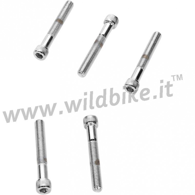 KOPFBOLZEN MIT CHROMKERRIERUNG 1/4"-28 x 2 1/4" HARLEY DAVIDSON