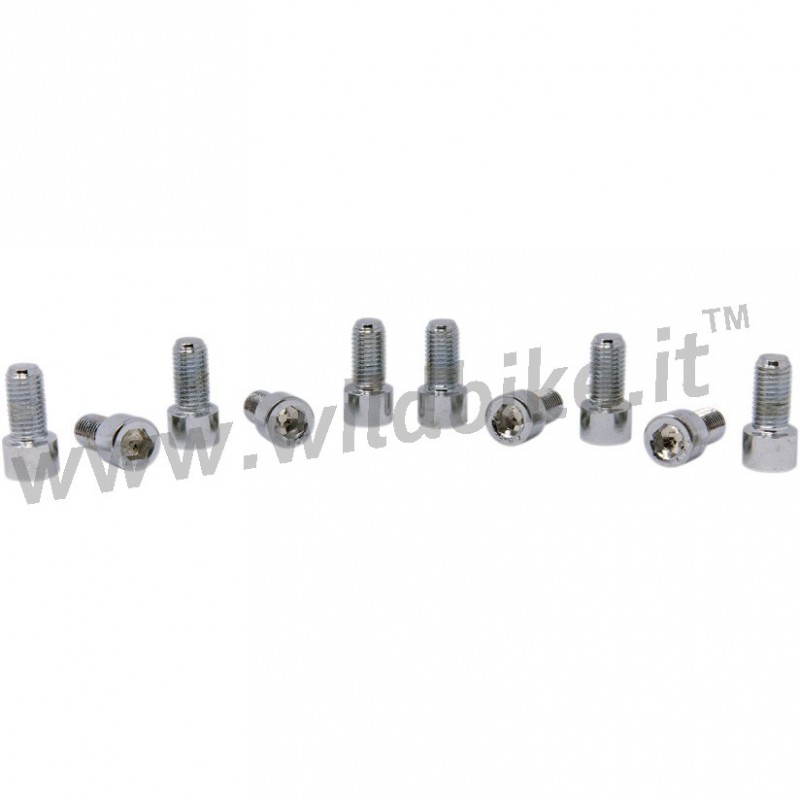 CHROME SMOOTH SOCKET HEAD BOLTS 5/16"-24 x 5/8" HARLEY DAVIDSON