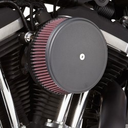 FILTRO ARIA BIG SUCKER TONDO STAGE I NERO GOFFRATO ARLEN NESS 18-306 HARLEY DAVIDSON TOURING M-EIGHT '18-20