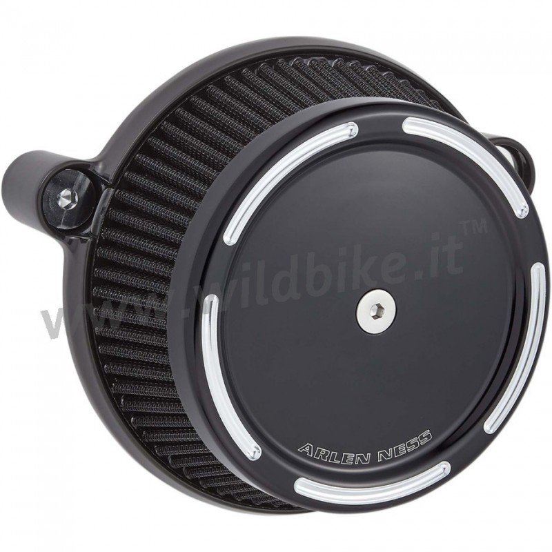 FILTRO ARIA BIG SUCKER TONDO STAGE I NERO SLOT TRACK ARLEN NESS 18-308 HARLEY DAVIDSON TOURING M-EIGHT '18-20