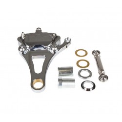 SPRINGER FORK FRONT END BRAKE CALIPER KIT LEFT SIDE CHROME FOR HARLEY DAVIDSON