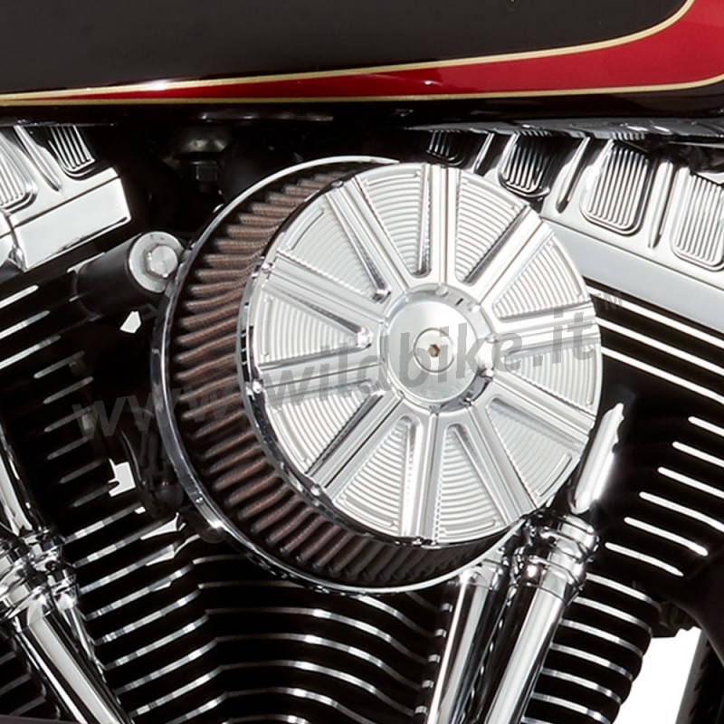 FILTRO ARIA BIG SUCKER TONDO STAGE I CROMATO ARLEN NESS 10 GAUGE 18-315 HARLEY DAVIDSON SOFTAIL M-EIGHT '18-20