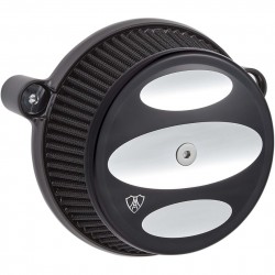 AIR FILTER BIG SUCKER STAGE I ROUND BLACK ARLEN NESS SCALLOPED 18-340 HARLEY DAVIDSON SOFTAIL M-EIGHT '18-20
