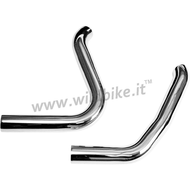 SET HITZESCHILD SYSTEM FISHTAIL 2 IN 2 VERCROMT HARLEY DAVIDSON FXST FLST SOFTAIL '00-'17