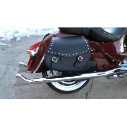 AUSPUFFANLAGEN FISHTAIL VERCROMT FÜR INDIAN CHIEF '14-'19