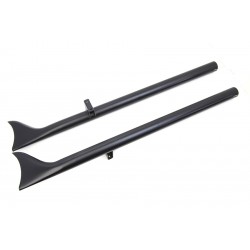 SCARICHI MARMITTE FISHTAIL PINNA DI SQUALO NERO PER INDIAN CHIEF '15-'19