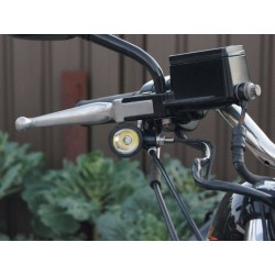 KIT DER RICHTUNGSANZEIGEN MULTIFUNKTIONSPFEILE BULLET CNC2 CREE LED SCHWARZ MOTORRAD CUSTOM UND HARLEY DAVIDSON