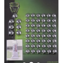 COUVERTURE BOULON SET NOIR DIAMANT POUR MOTEUR HARLEY DAVIDSON TWIN CAM 1999-17