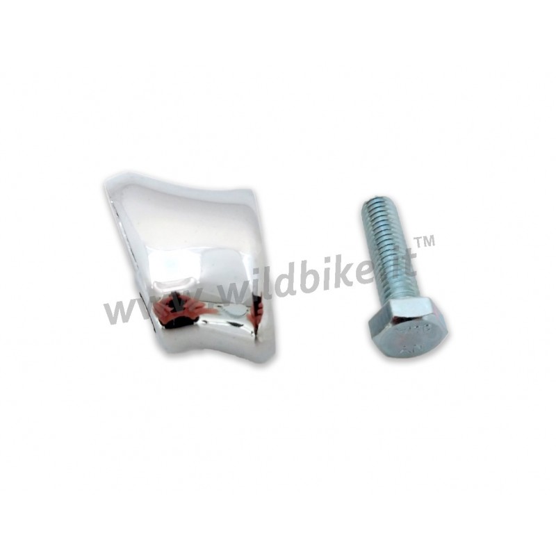 SUPPORTO POSTERIORE CROMATO FRECCE REPL.OEM HD 68821-00 HARLEY DAVIDSON FXST FXDWG '06-'13