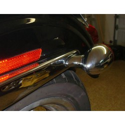 SUPPORT ARRIÈRE CHROME DE CLIGNOTANT REPL.OEM HD 68821-00 HARLEY DAVIDSON FXST FXDWG '06-'13