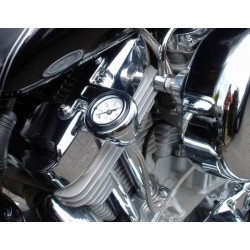 PRESSION D'HUILE JAUGE KIT CHROME HARLEY DAVIDSON XL SPORTSTER 1991-2003