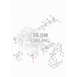 FRONTISOLATORHALTERUNG ENGINE SILENT BLOCK für HARLEY DAVIDSON XL SPORTSTER '04-'20