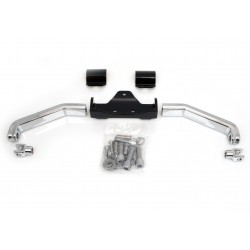 VERSTELLBARE VERCHROMT FUSSRASTEN REPL. HD 50855-09 HARLEY DAVIDSON SOFTAIL '00 -'17