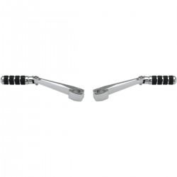 CADRE DE MONTURES RÉGLABLES CHROME HIGHWAY 38 MM (1-1/2")  AVEC REPOSE-PIEDS MOTO