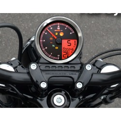 TACHIMETRO MULTIFUNZIONE LCD KOSO HD-04 NERO PER HARLEY DAVIDSON XL SPORTSTER '04-'13