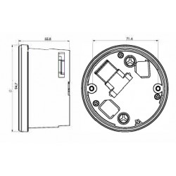 TACHYMETRE LCD MULTIMETRE KOSO HD-01 NOIR HARLEY DAVIDSON XL SPORTSTER 14-21