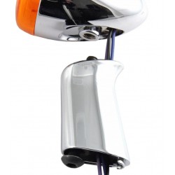 SUPPORT ARRIÈRE DE CLIGNOTANT CHROME REPL.OEM HD 68480-02 HARLEY DAVIDSON XL SPORTSTER 04-20