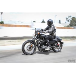 AMORTISSEURS ARRIERE BURLY STILETTO 13.5" NOIR HARLEY DAVIDSON FXD DYNA 91-17