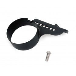 SUPPORTO LATERALE NERO GRINZATO DI MONTAGGIO TACHIMETRO STD HARLEY DAVIDSON XL SPORTSTER 2005-2021