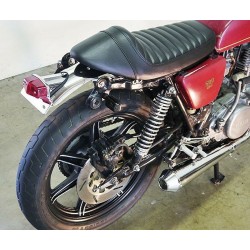 UNIVERSAL TAILLIGHT LUCAS STYLE WITH LICENSE PLATE BRACKET MOTORCYCLE