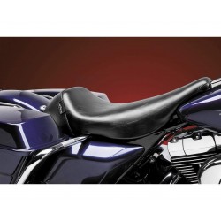 SELLA MONO IN PELLE LE PERA BARE BONES HARLEY DAVIDSON FLHT/FLT TOURING '02-'07