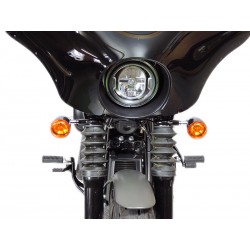 BATWING FAIRING WINDSHIELD HARLEY DAVIDSON FXBB SOFTAIL STREET BOB M-EIGHT 18-25