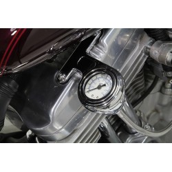 OIL PRESSURE GAUGE KIT CHROME HARLEY DAVIDSON XL SPORTSTER 2004-2022