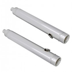 EXHAUSTS MUFFLER SLIP-ON RINEHART 4" CHROME INDIAN TOURING CRUISER 2014-2026