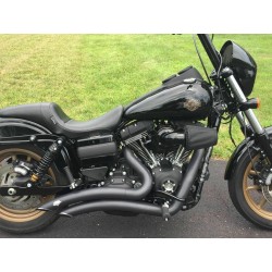 SELLE EN CUIR LE PERA DAYTONA SPORT POUR HARLEY DAVIDSON FXD DYNA 06-17