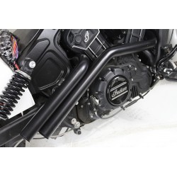 SILENCIEUX D'ECHAPPEMENT WYATT GATLING® DRAG PIPE NOIR POUR INDIAN SCOUT 15-23