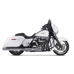 SCARICHI MARMITTE 4" TBR INOX LUCIDO HARLEY DAVIDSON FLH/FLT TOURING 17-24