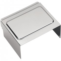 CHROME BATTERY COVER FOR HARLEY DAVIDSON FXD DYNA '97-'05
