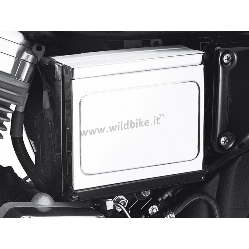 COPERTURA COPRI BATTERIA CROMATO PER HARLEY DAVIDSON XL SPORTSTER '97-'03