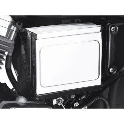 BATTERIE ABDECKUNG VERCHROMT für HARLEY DAVIDSON FXD DYNA '97-'05