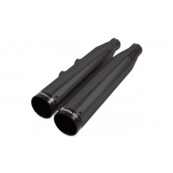 MUFFLERS EXHAUSTS  3" SLIP-ON RINEHART BLACK HARLEY DAVIDSON XL SPORTSTER '14-'20