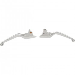 LEVE IN ALLUMINIO FRENO E FRIZIONE WIDE BLADE COMFORT CROMATE HARLEY DAVIDSON SOFTAIL M-EIGHT 18-24