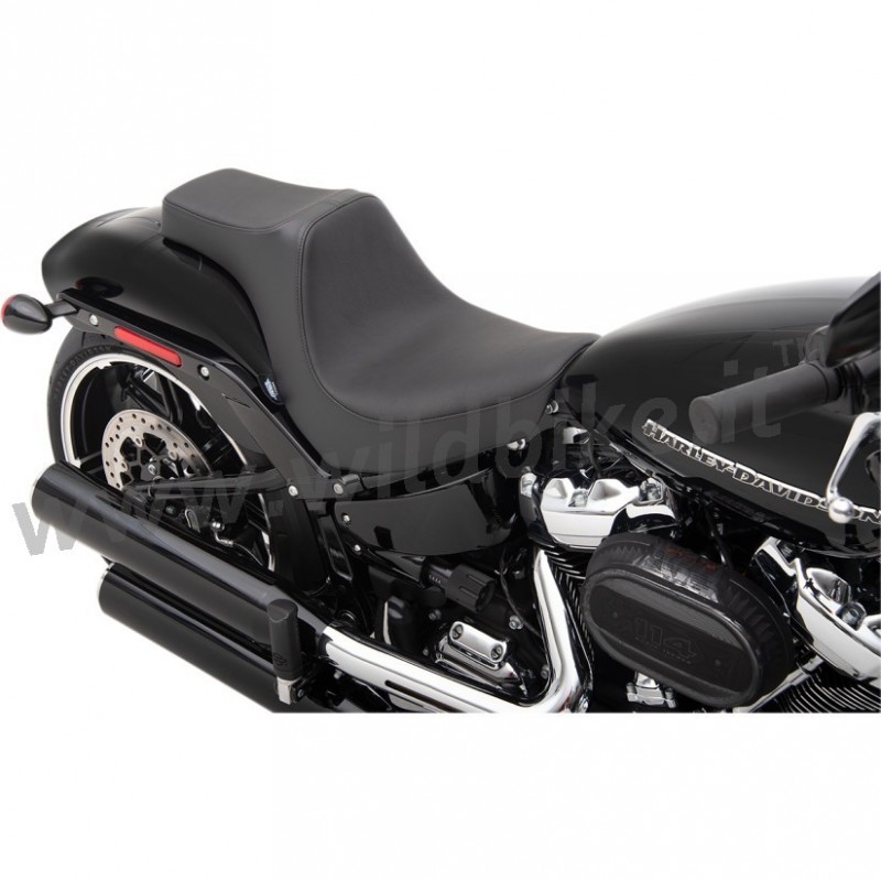 SITZ PREDATOR TWO-UP GLÄTTEN HARLEY DAVIDSON FXBR SOFTAIL BREAKOUT M-EIGHT 18-22