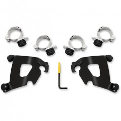 PARABREZZA CUPOLINO GAUNTLET FAIRING NERO INDIAN SCOUT 2015-2024