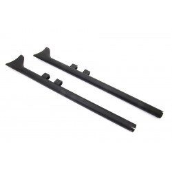 EXTENSION D'ECHAPPEMENTS WYATT FISHTAIL SLIP-ON 36" NOIRE HARLEY DAVIDSON FLH FLT TOURING 95-16