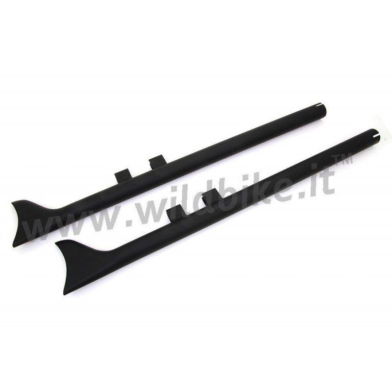 AUSPUFFANLAGEN ERWEITERUNG WYATT FISHTAIL 36" SCHWARZ HARLEY DAVIDSON FLH FLT TOURING '95-'16