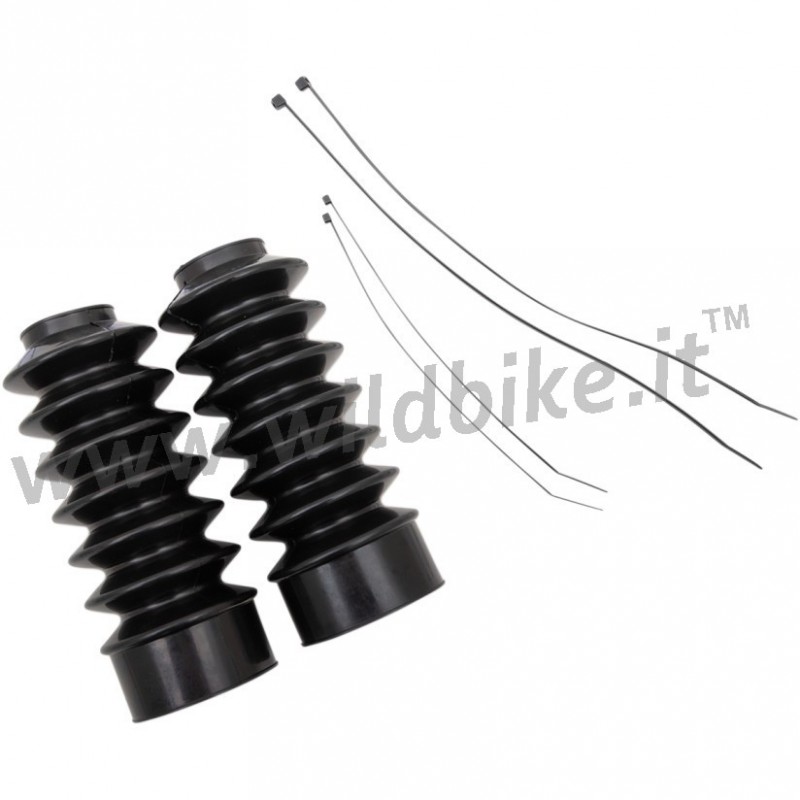 BALGEN STIEFEL SET SCHWARZ FÜR GABEL 39 MM 7 " HARLEY DAVIDSON XL SPORTSTER 96-20