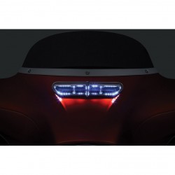 VERKLEIDUNGSLUFTANSAUGUNG INSATZ LED HARLEY DAVIDSON FLHT TOURING 14-20