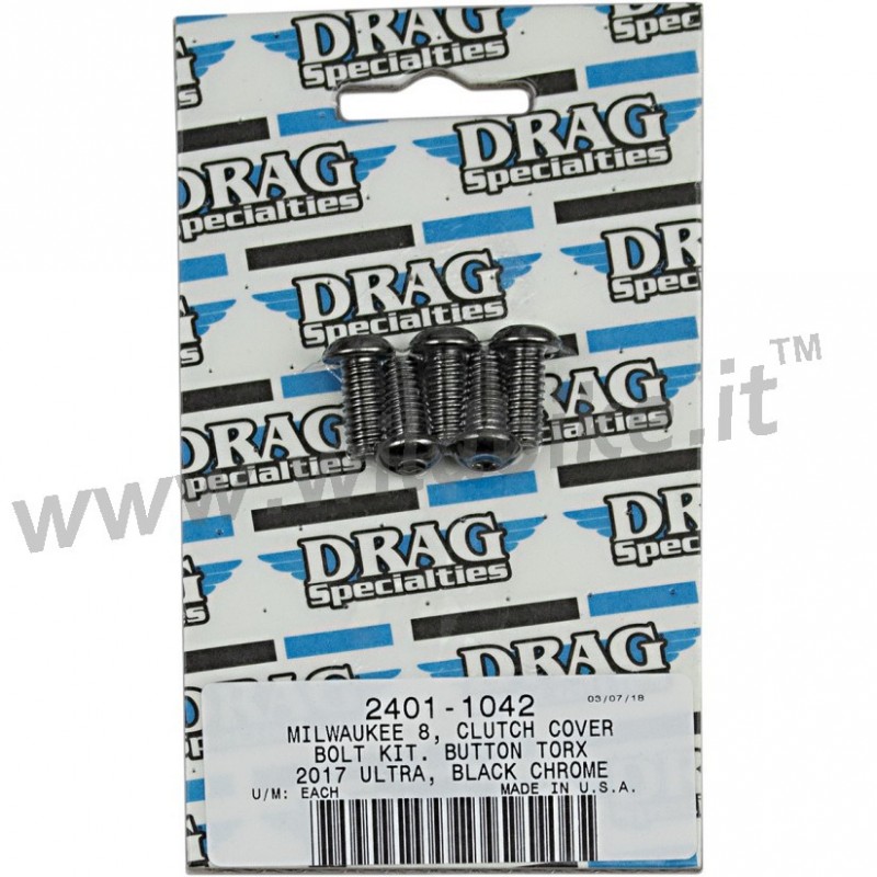 BOLZEN KIT TORX ABDECKUNG KUPPLUNG FÜR HARLEY DAVIDSON SOFTAIL M-EIGHT 18-20