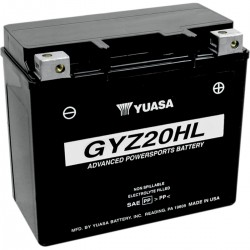 BATTERIE YUASA ORIGINAL HAUTE PERFORMANCE MAINTENANCE FREE GYZ-20HL 20 Ah  HARLEY DAVIDSON TWIN CAM 97-17