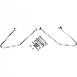 TELAI DI SUPPORTO SOSTEGNO BORSE PER HARLEY DAVIDSON FXST/FLST SOFTAIL 06-10