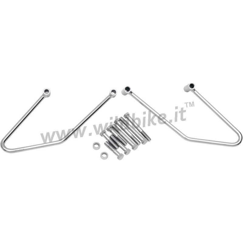 SADDLEBAGS SUPPORT FRAMES HARLEY DAVIDSON FXST/FLST SOFTAIL 06-10