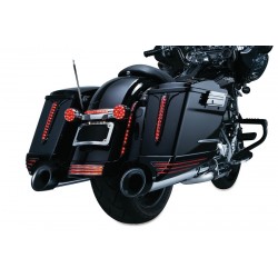 ANTENNE ALUMINIUM 12" DOPPELFUNKTION FÜR HARLEY DAVIDSON FLH/FLT TOURING 89-20