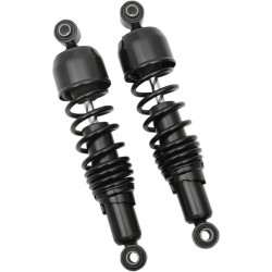 SHOCK ABSORBERS REAR DRAG STANDARD TÜV 13" BLACK FOR HARLEY DAVIDSON XL SPORTSTER 04-20